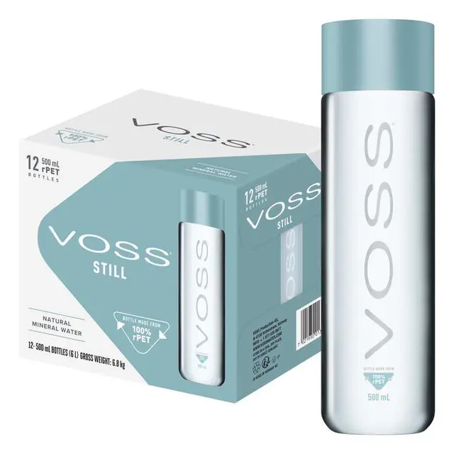 VOSS Still Artesian Water PET Bottle 500ml 12-Pack