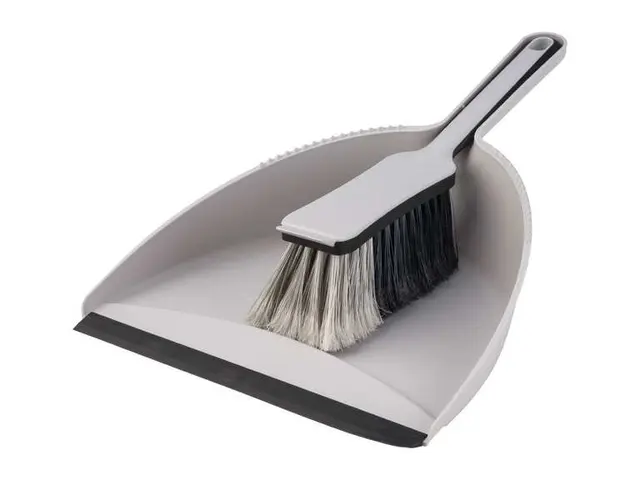 W5 Dustpan and Brush Set Blue with Silicone or Standard Bristles photo 3