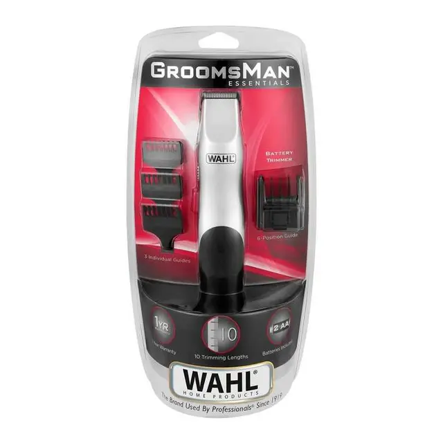 Wahl Groomsman Battery Powered Hair Trimmer with AA Batteries Included photo 2
