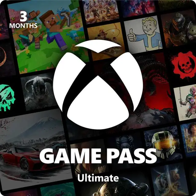 Xbox Game Pass Ultimate 3 Month Subscription UK Download Code