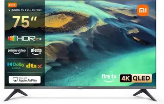Xiaomi TV F Pro 75 Inch 4K QLED Smart TV with Fire TV and 120Hz Game Boost