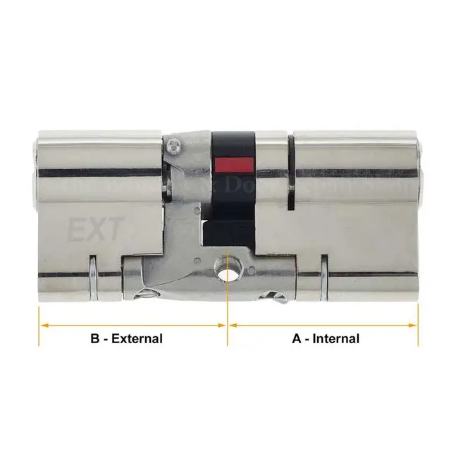 Yale P-YS3-4040N Anti-Snap Euro Double Lock Cylinder 80mm Nickel Finish photo 2